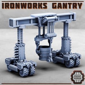 Ironworks Gantry Grimdark Terrain 28mm Scale