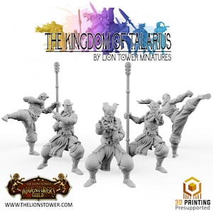 Kingdom of Talarius - Order of the Golden Lotus set of 5