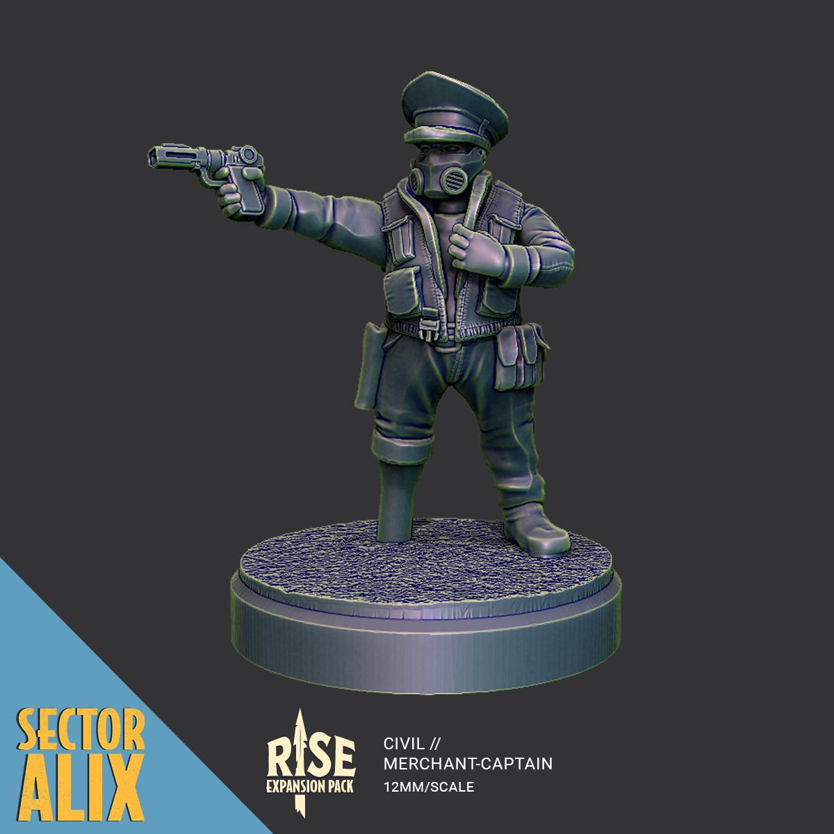 Sector AL-IX Expansion Character Pack 12mm Scale Miniatures - Etsy
