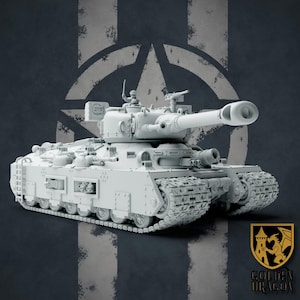 60TP Lewandowskiego Polish Heavy Tank Prototype | 3D Model Kit for