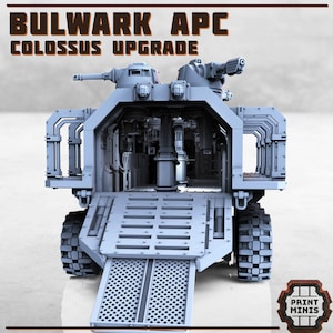 Armored Bulwark APC 28mm Scale Miniature Vehicle - Etsy