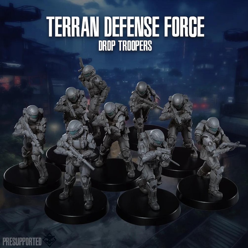 Drop Troopers Miniature - Etsy