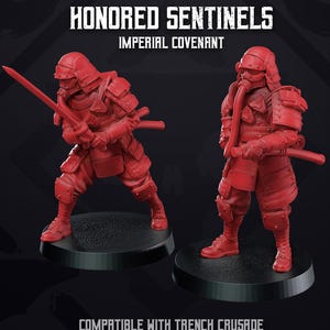 Honored Sentinels Imperial Covenant 32mm Scale Miniatures