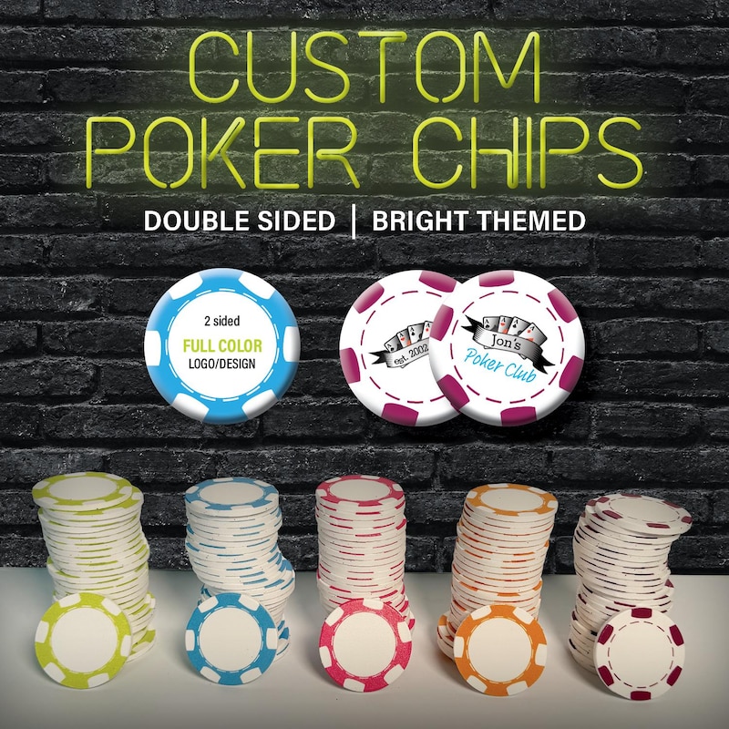 Custom Poker Chips - Etsy