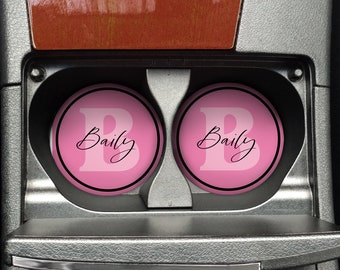 Car Coaster with Name/Letter/Color