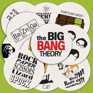 Big Bang Theory Coasters