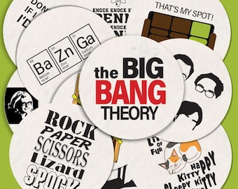 Big Bang Theory Coasters