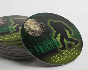 Personalized BIGfoot Coasters