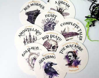 Edgar Allen Poe Coasters
