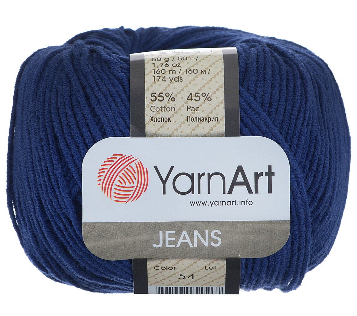 YarnArt Jeans Tejiendo hilo Amigurumi hilo Hilo suave hilo Etsy