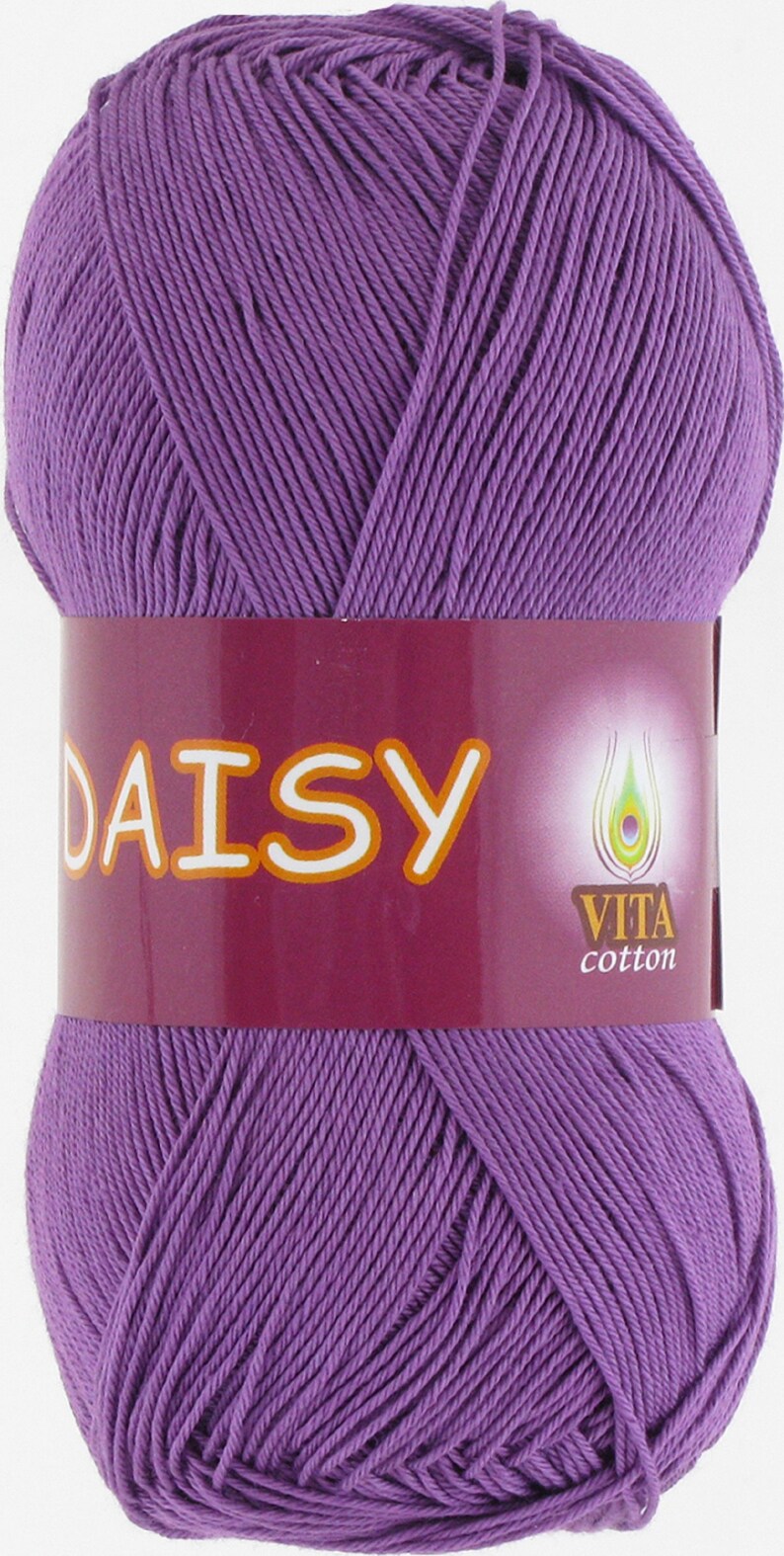 Mercerized cotton yarn DAISY Vita Cotton Hand knitting yarn Etsy