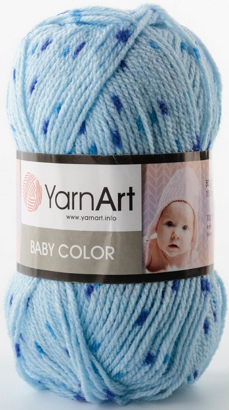 Baby Yarn Acrylic Yarn Variegated Yarn Sale Yarn Gift for Etsy
