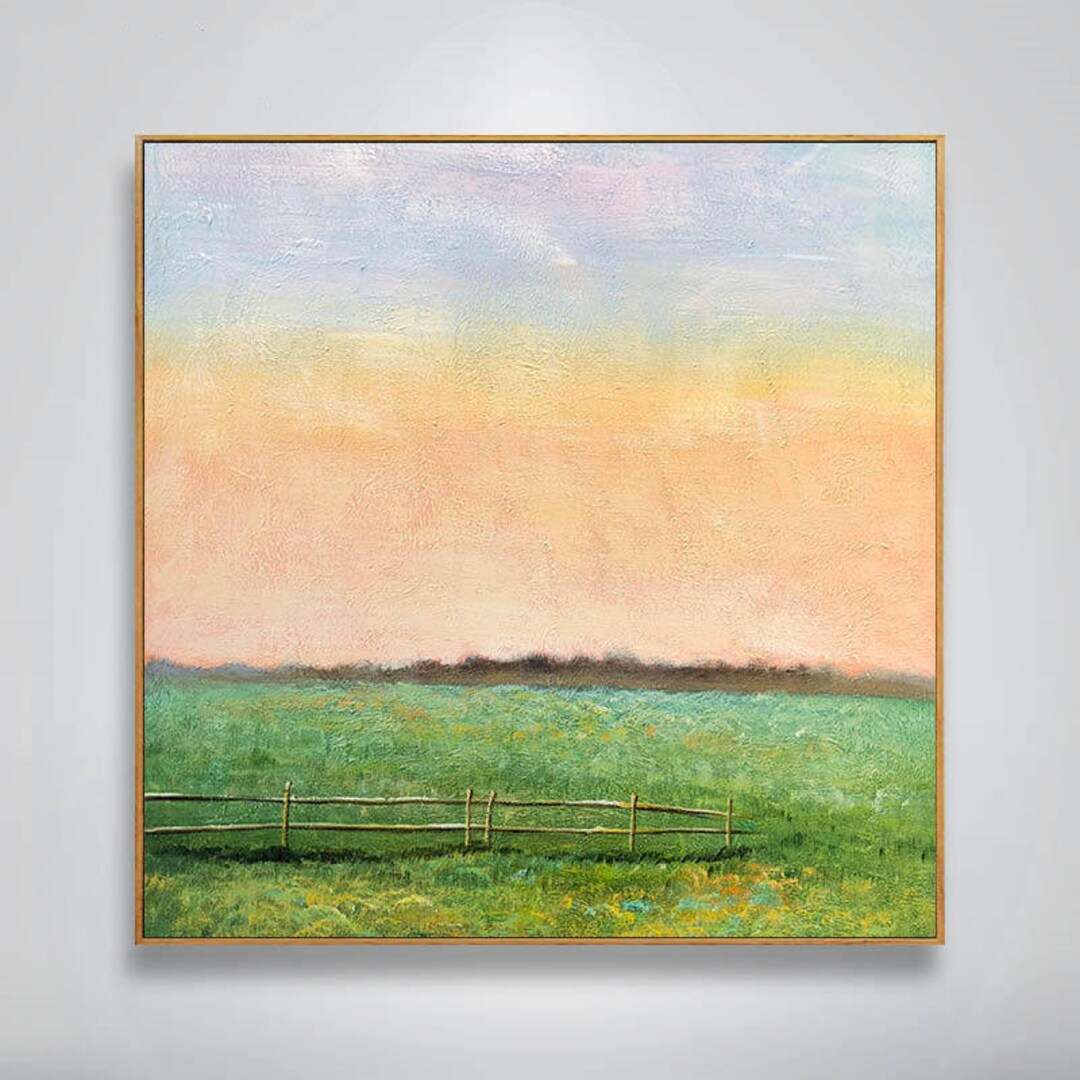 Extra Large Wall Art Landscape Landscape Painting Etsy