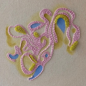 Multimedia Abstract Embroidery