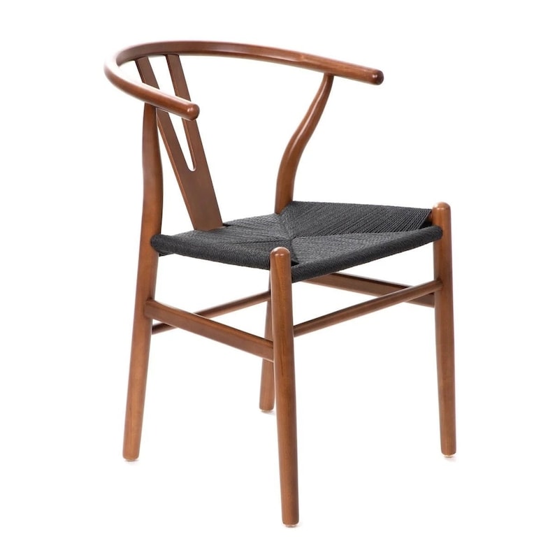 ESSZIMMERSTÜHLE, Wishbone-Stuhl, Japandi, Holzstühle, Stühle für das Esszimmer Bild 1