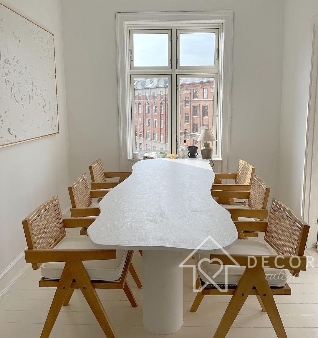 Rattan Dining Chair, Pierre Jeanneret Wooden Chair, Office Rattan