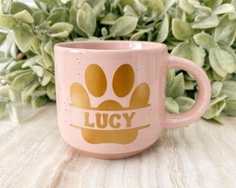 Personalized Pup Cup Puppuccino Mug Dog Name Resuable Pup Cup Personalized Puppuccino Cup Mug 5 oz Personalized Pup Cup Mug Mini Puppuccino