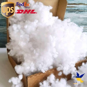 Soft Fiiller zum Füllen von Rasseln und Spielzeug Füllmaterial für DIY Soft Hohlfüller zum Nähen Spielzeug Füllung Füllung für Kreative