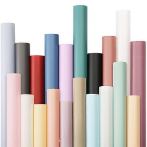 Tissue papirark ，Blomsterindpakningspapir ，Gaveemballage ，koreansk stil，Multi-farver，27"х315"（70cm x 800cm）