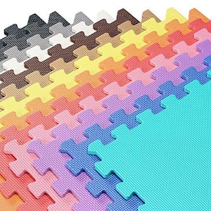 Puzzle Rug, Colorful Rug, Color Puzzle Rug, Popular Rug, Kids Room Decor, Play Mat Rug, Mats Multipurpose EVA Foam Floor Tiles