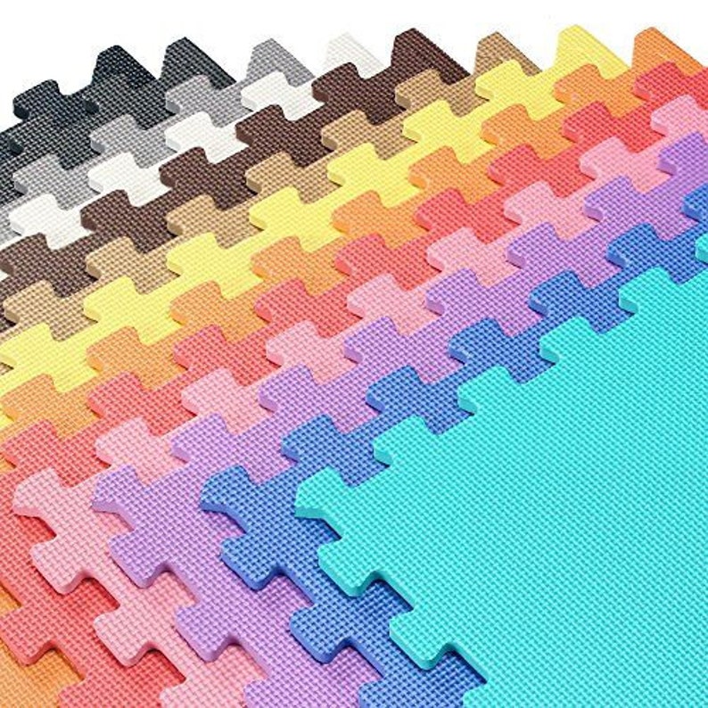 Puzzle Baby Play Mat Rug Carpet Construct Yourself Rug Puzle Etsy