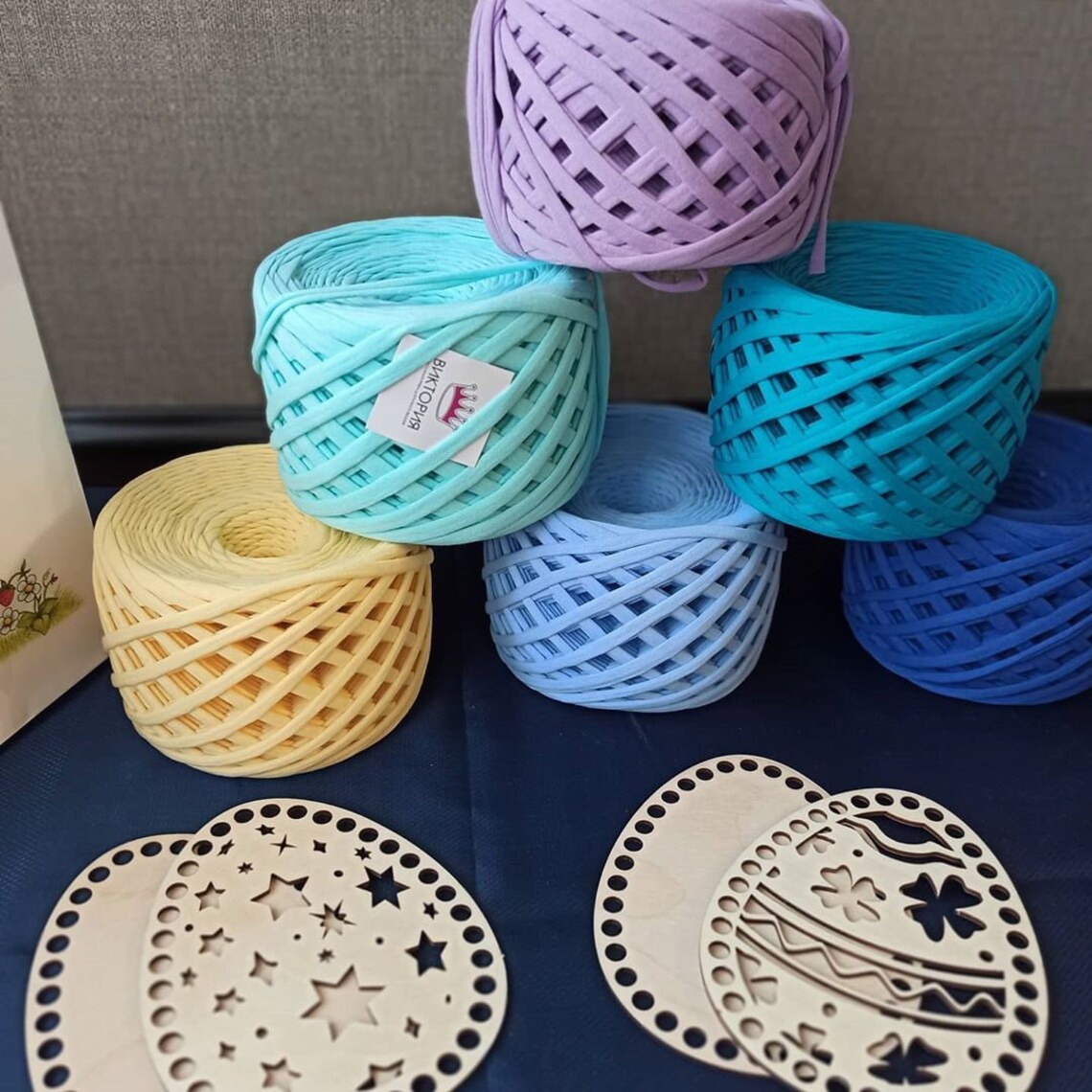 T Shirt Yarn / 100 Jersey Yarn / Cotton Yarn / Knitting / Etsy