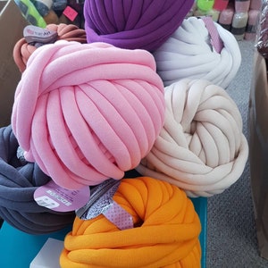 Cotton yarn wholesale, Cotton Tube yarn, Arm knitting yarn, Hand knitting,Vegan Chunky Knit Yarn Cotton Yarn Tube Yarn wholesale ribbon