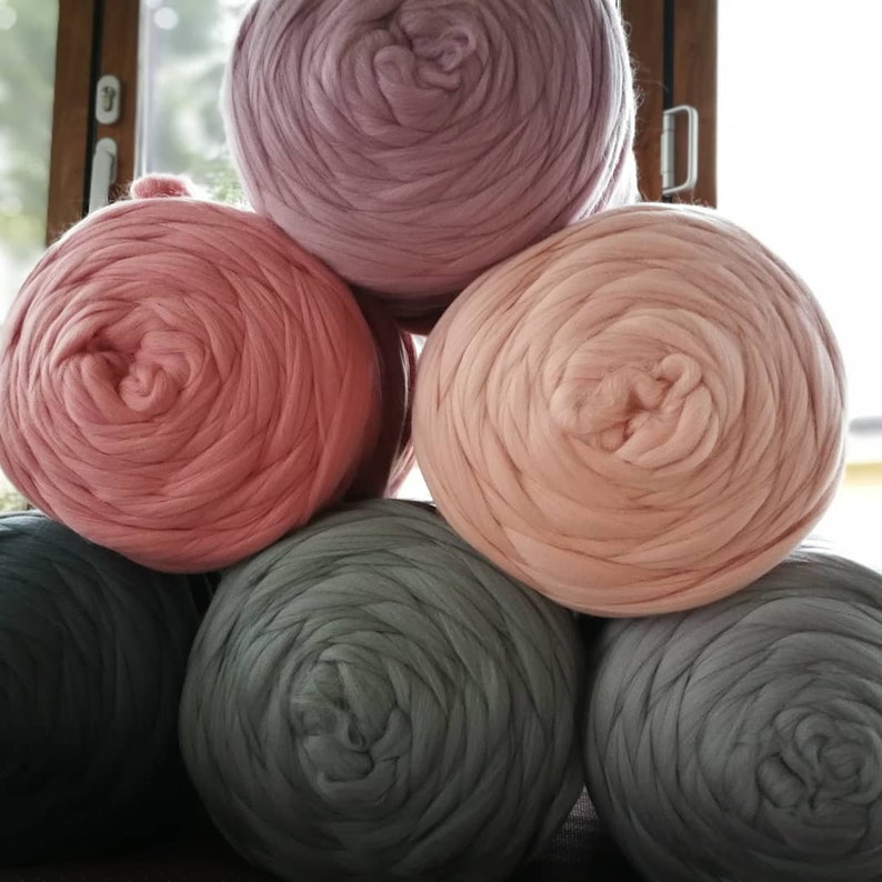 Merino wool yarn Chunky yarn Super bulky yarn 100 Merino wool Etsy