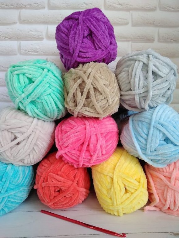 Dyed Polyester Baby Soft Yarn, For Knitting