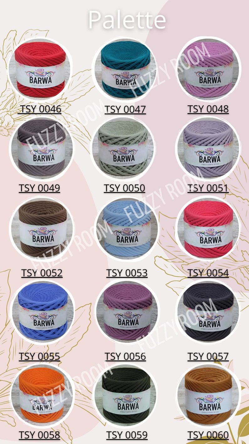 T Shirt Yarn / 100 Jersey Yarn / Cotton Yarn / Knitting / Etsy