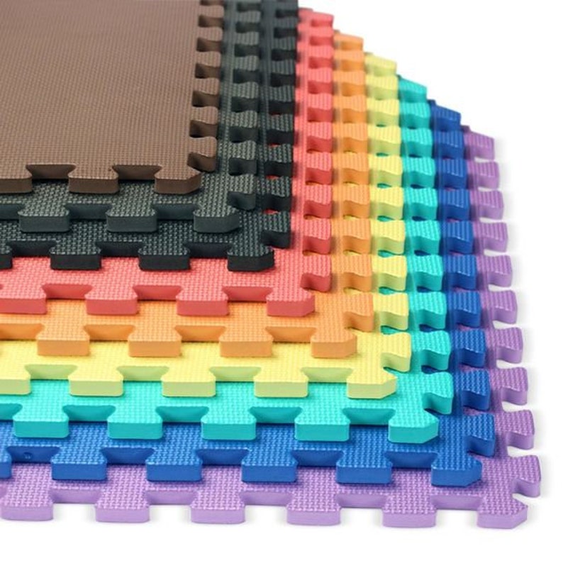 Puzzle Rug, Colorful Rug, Color Puzzle Rug, Popular Rug, Kids Room Decor, Play Mat Rug, Mats Multipurpose EVA Foam Floor Tiles