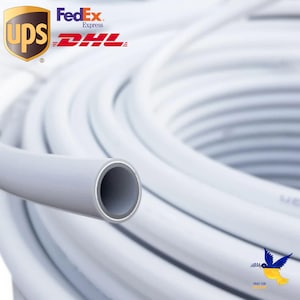 Tubo flessibile per steli giganti, vari spessori, tubo in PVC pieghevole per fiori autoportanti, tubo in PVC pieghevole