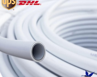 Flexibles Rohr für Riesenstiele, verschiedene Stärken, biegbares PVC-Rohr für freistehende Blumen, Biegerohr PVC