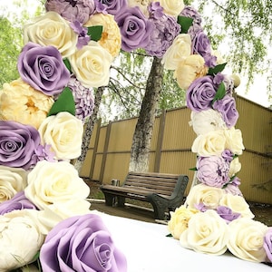 Riesen Papier Blume Stamm Riesige Papier Pfingstrose Foto Prop Freistehende Papier Blume Hochzeit Papier Blume Hintergrund Party Photo Booth