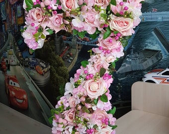 Floral Number 1: Silk Flower First Birthday Decor