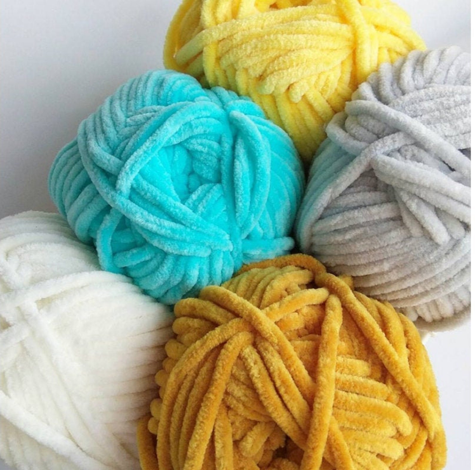 Blanket Big Yarn 200g Chunky Yarn Jumbo Bulky Yarn Chenille Etsy