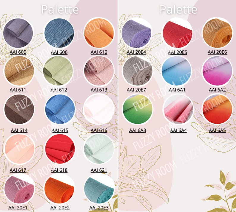 Italian Crepe Paper Rolls: 180 Gram, Paper Flowers, Gift Wrap image 8