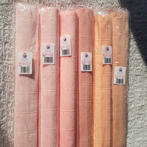 Rotoli carta crepe, fiori carta, carta imballaggio, accessori per artigianato carta, decorazione carta crepe, confezione regalo Fiorista.