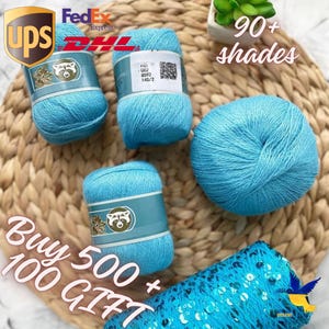 Mongolisches Langplüsch-Nerz-Kaschmir-Garnpaket – 50 g & 20 g – Anti-Pilling, ultraweich, kuschelig | Kostenloser Versand