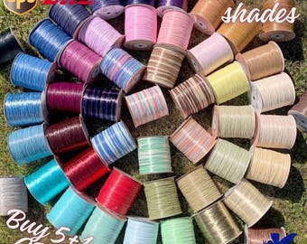 ISPIE Natural Raffia Yarn | Premium Crochet Raffia for Summer Hats & Bags 250m