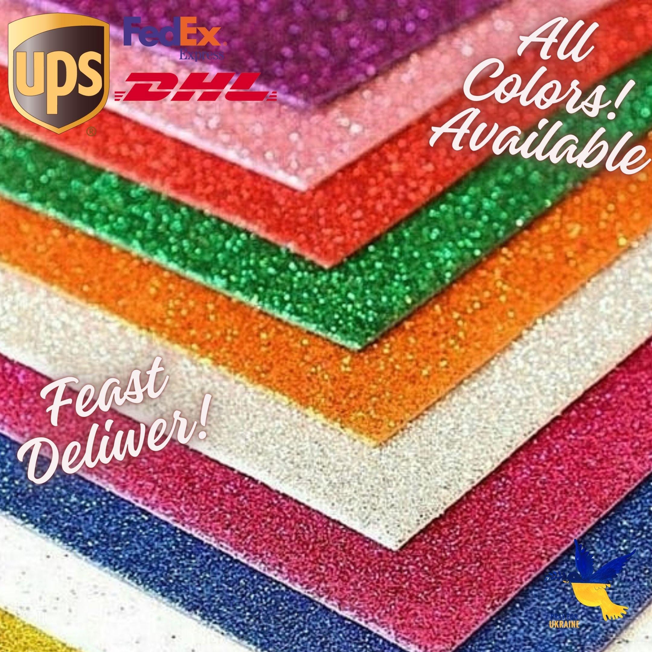 Isolon Sheets, Izolon Sheets, Colorfull isolon sheets, Large isolon Sheets, Glittered isolon sheets, fake bake supplies