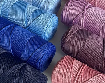 Soft 3mm Polyester Cord | Macrame, Crochet Bags & Home Decor Rope