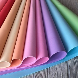 Incraftables Craft Foam Sheet 9x12 Inch (30 Sheets). EVA Foam Paper Sheets  2mm Thin. Multicolor Arts and Crafts Foam Sheets (10 Colors). Colored Foam  Sheets