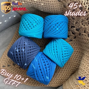Tshirt Yarn for Crochet, T shirt Yarn 62 Colors, 100% Cotton Chunky Yarn, Premium Quality, Trending Now, Perfect for Bags & Storage Baskets