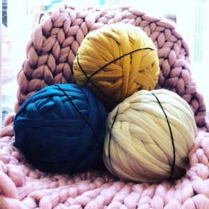 Braccio Maglieria lana Merino, filato Chunky, super lana Chunky, filato Jumbo, filato Estremo maglieria, filato ingombrante, regalo per Lei