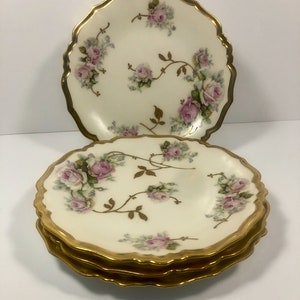 Limoges bread and butter plates