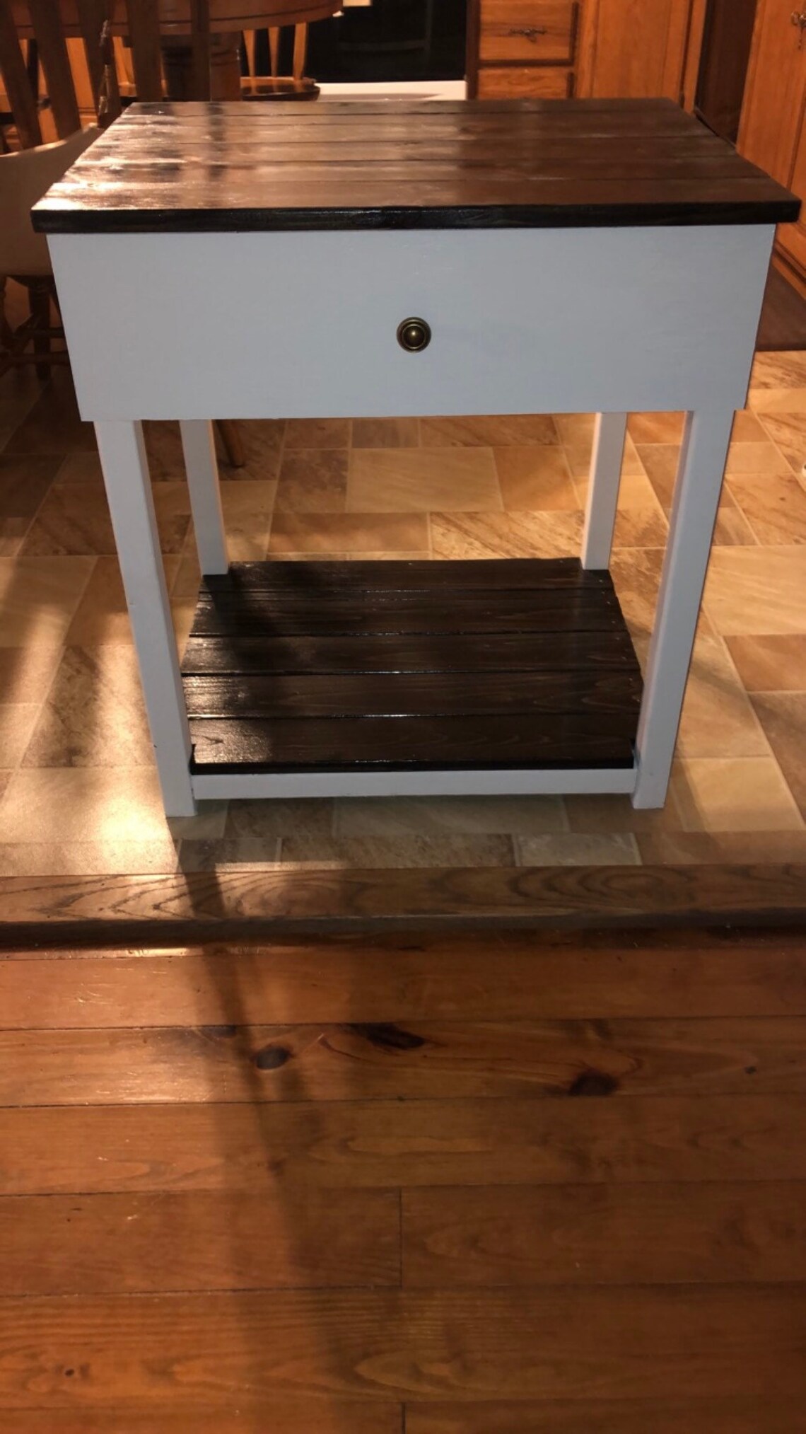 Farmhouse Style Nightstand Etsy