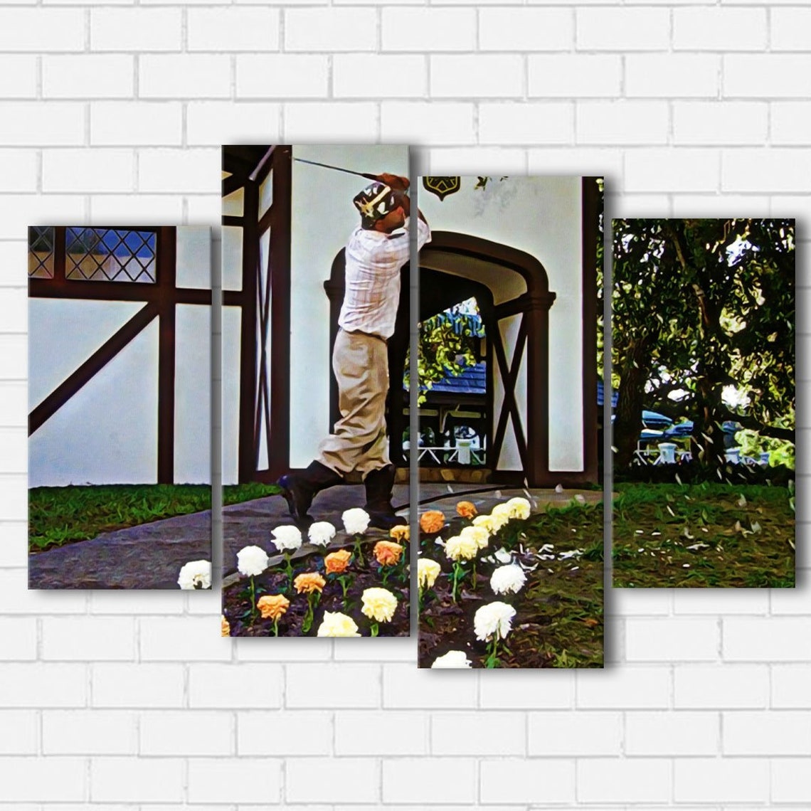 Caddyshack It's In The Hole Canvas Sets Etsy