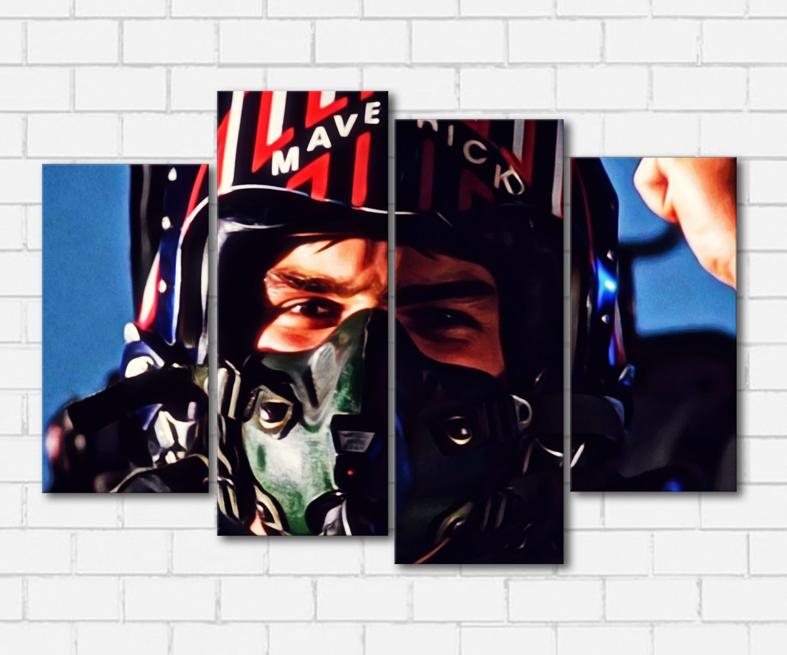Top Gun Maverick Jester is Dead Canvas Sets Etsy