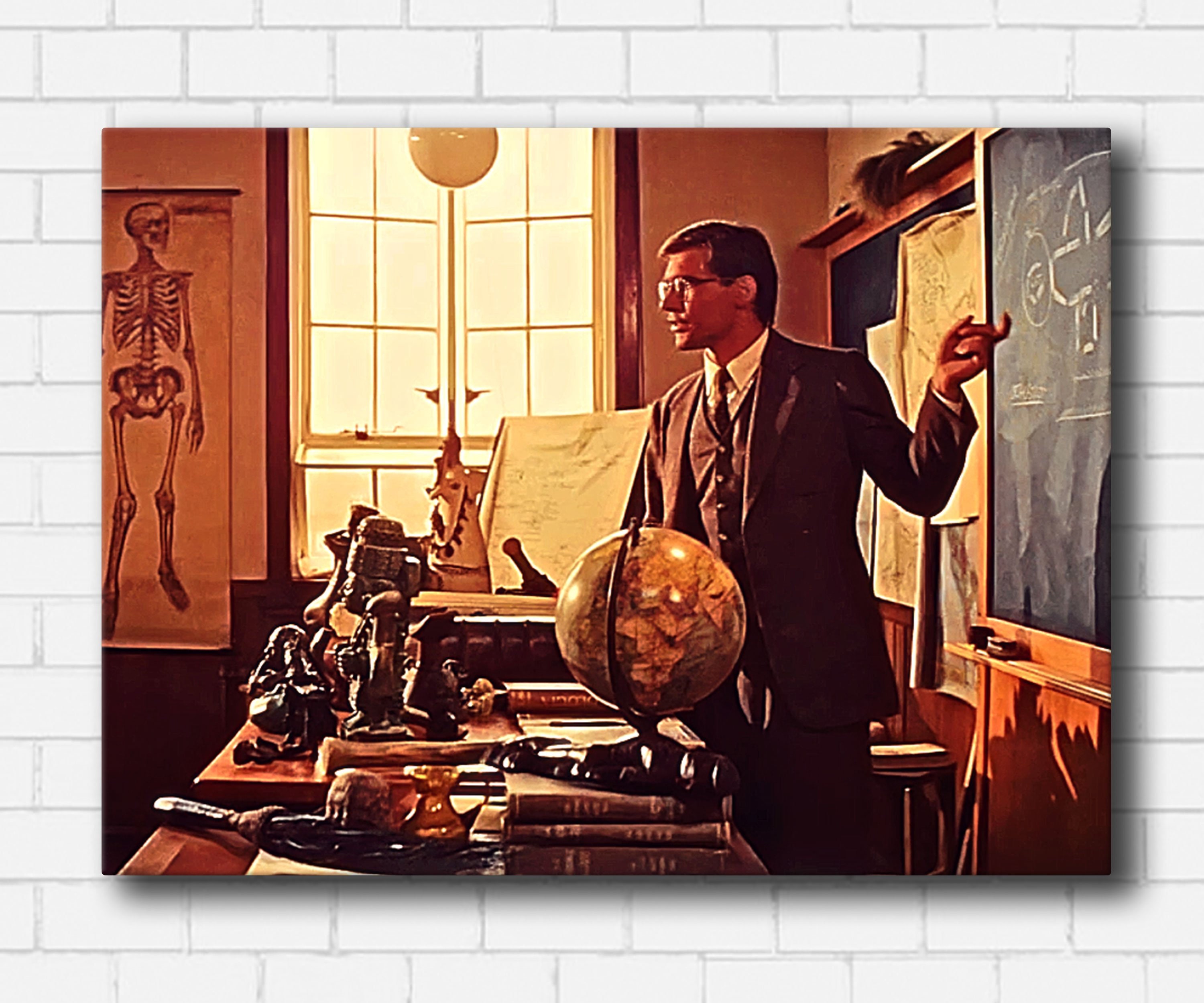 Indiana Jones The professor Canvas Sets | Etsy